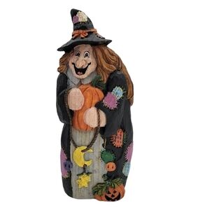Vintage primitive Halloween witch 1997